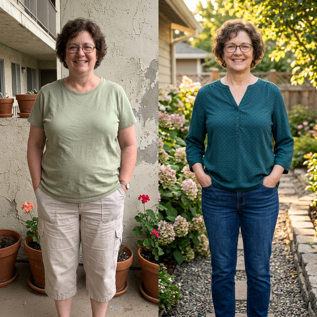 Before and after results