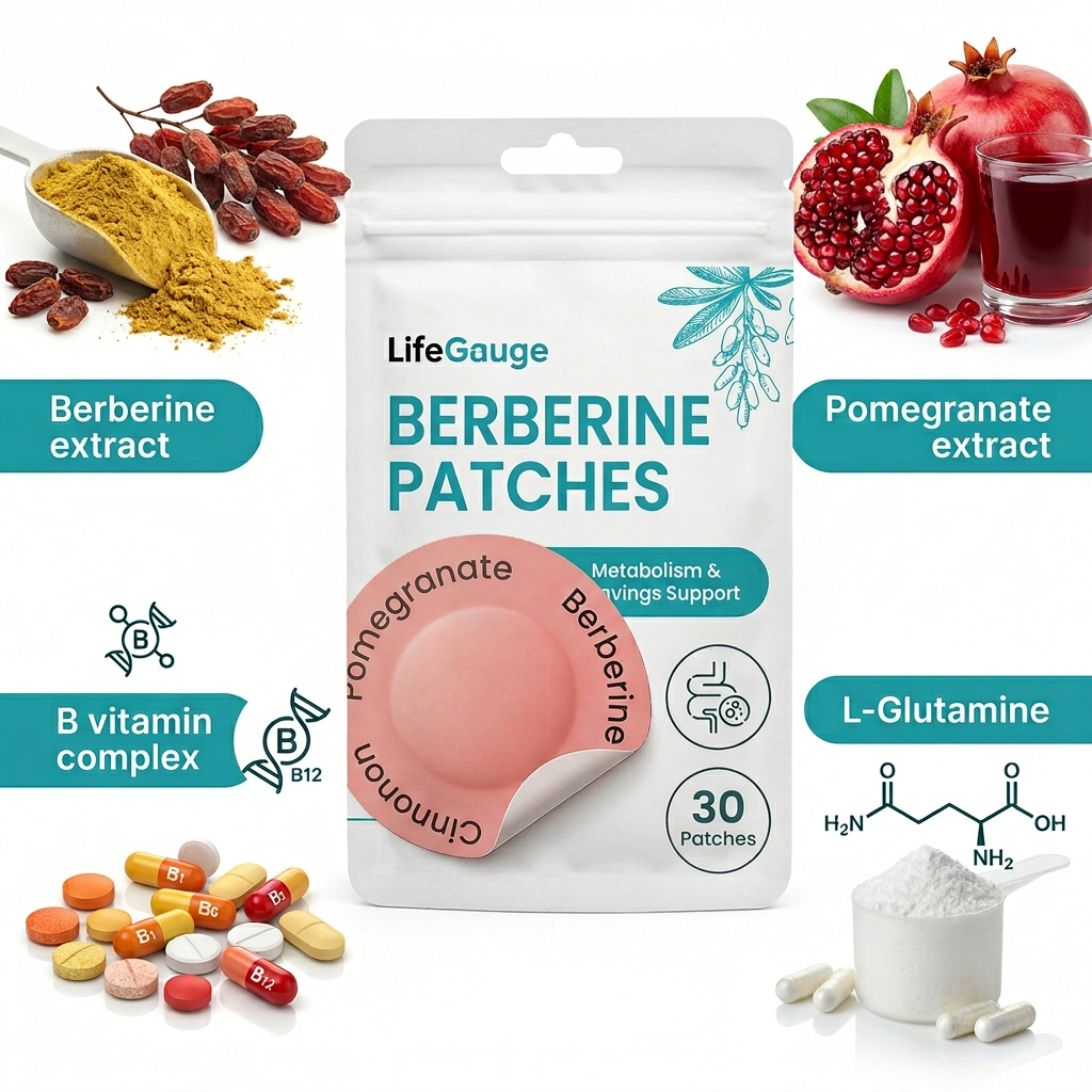 LifeGauge transdermal patch close-up
